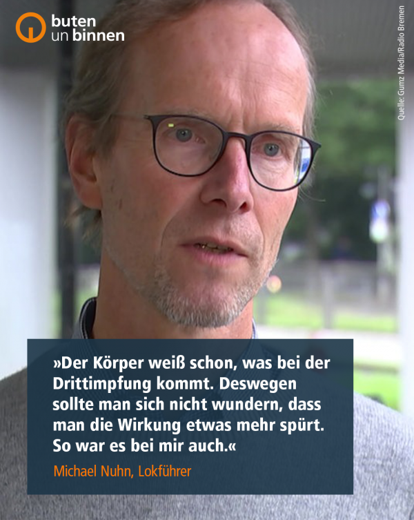Eine Beispielabbildung für einen Post mit langem Zitat in dunkelblauer Box auf einem Hintergrundbild