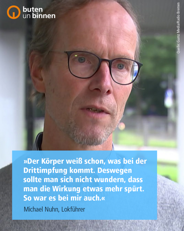 Eine Beispielabbildung für einen Post mit langem Zitat in hellblauer Box auf einem Hintergrundbild
