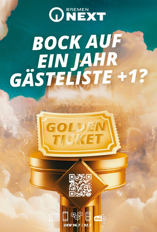 Eine Beispielabbildung von einem Plakat mit Typografie auf einem Hintergrundbild